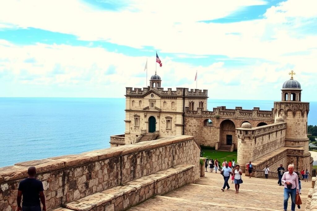 Fort Jesus w Mombasie - portugalska forteca z XVI wieku