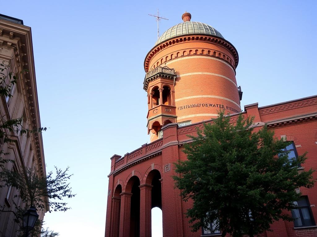 Historyczna Wieża Ciśnień w Winnicy, charakterystyczny punkt orientacyjny miasta