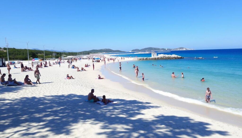 Plaża na Zakynthos w czerwcu - idealna pogoda dla rodzin z dziećmi