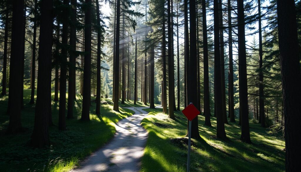 Szlak Westweg w Schwarzwaldzie (Czarnym Lesie) prowadzący przez malownicze krajobrazy