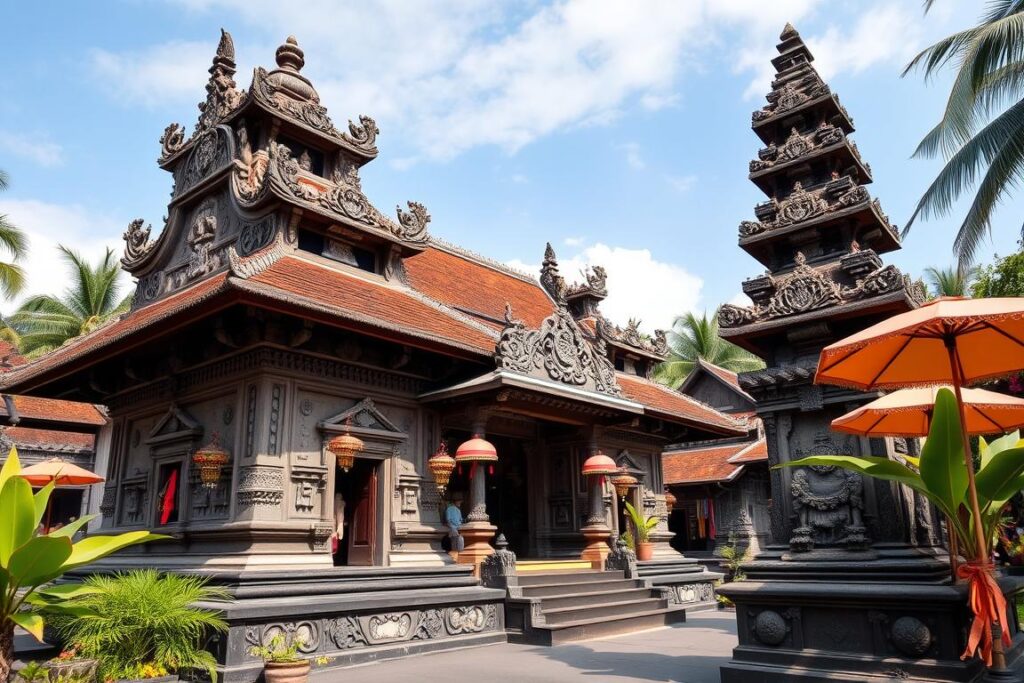 Tradycyjna świątynia balijska w Denpasarze