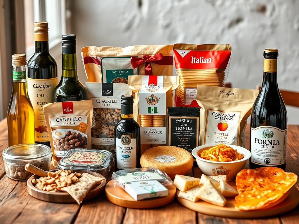 Włoskie produkty spożywcze jako pamiątki z wakacji, co przywieźć z Włoch jedzenie