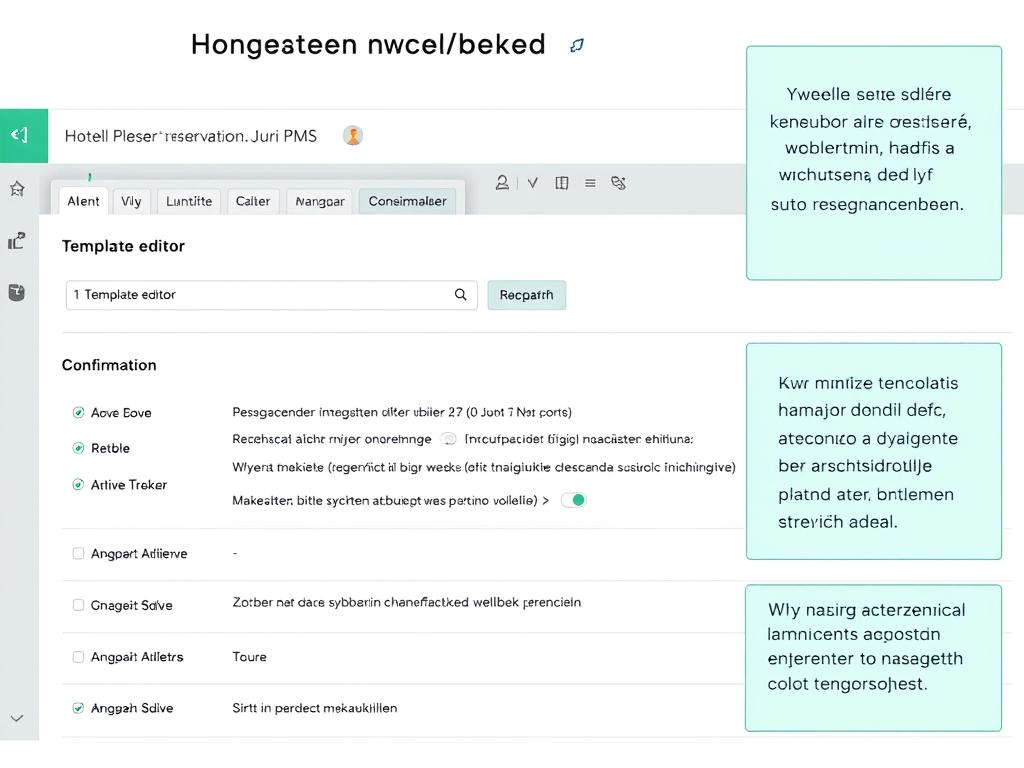 Funkcje automatyzacji potwierdzeń rezerwacji w systemie PMS