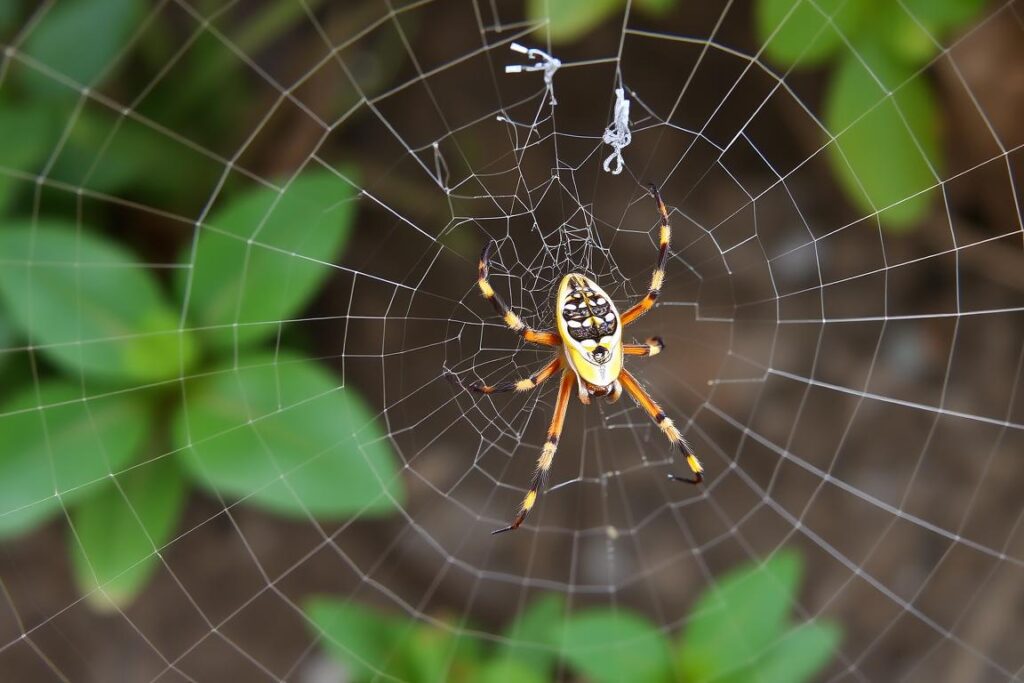 Japoński pająk Joro - kolorowy i charakterystyczny gatunek spotykany w Japonii