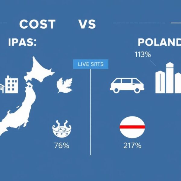 Wydatki w Japonii: Ceny, co zabrać i budżet na wyjazd